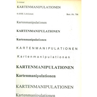 Seminar Kartenmanipulationen