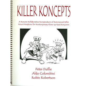 Killer Koncepts (Spiral Bound) by Aldo Colombini - Book