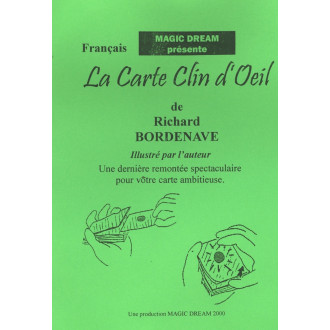 La Carte Clin d'Oeil de Richard Bordenaye