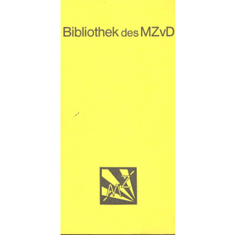 Bibliothek des MZvD (August 1973)