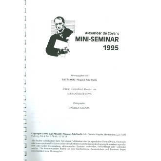 Alexander de Cova's Mini-Seminar 1995