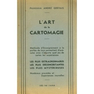 L'ART DE LA CARTOMAGIE. Signed copy.