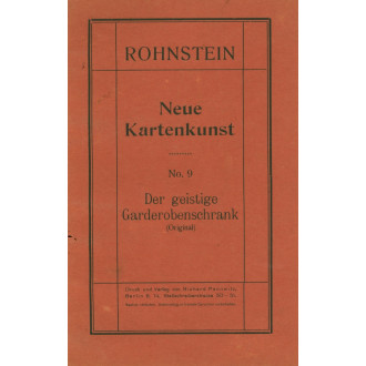 Neue Kartenkunst No. 9 – Der geistige Garderobenschrank