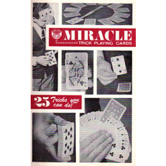 Miracle Trick Playing Cards. 25 Tricks you can do!