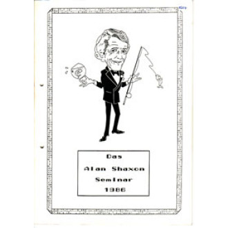 Das Alan Shaxon Seminar 1986