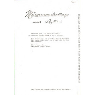 Münzenwanderung nach Slydini