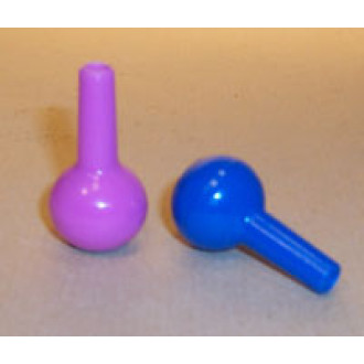 Stehauf-Vasen (blau,pink)