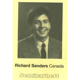 Richard Sanders Canada Seminarheft