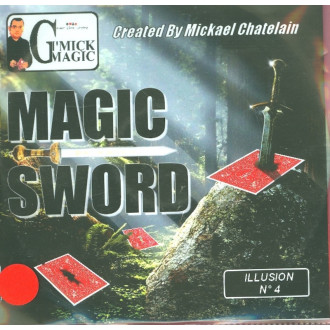 Magic Sword Card (Red)by Mickael Chatelain