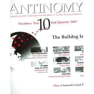 Antinomy Number Ten 2nd Quarter 2007
