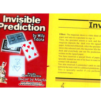 Invisible Prediction by Willy Tidona