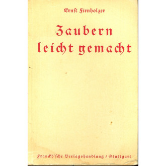 Zaubern leicht gemacht (1934)
